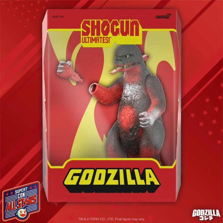 Godzilla (Vintage Red) - Shogun Warriors Ultimates!