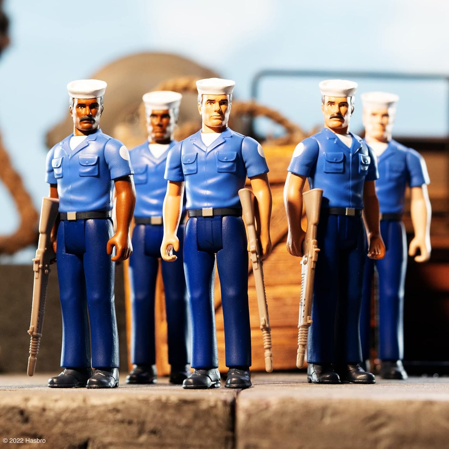G. I. Joe ReAction - Blueshirt Clean-Shaven (Brown)